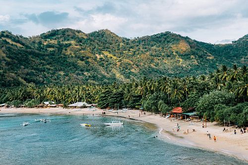 Strand op Lombok, Indonesië