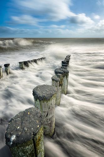 Auf dem Fluss Westkappele