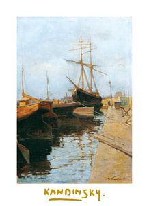 Der Hafen von Odessa von Wassily Kandinsky