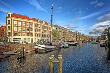 Zoutkeetsgracht in Amsterdam van Peter Bongers