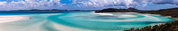 Whitsunday's Hill Inlet Panorama von vanrijsbergen