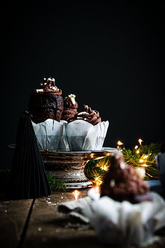 Een heerlijk zelfgemaakte muffin.