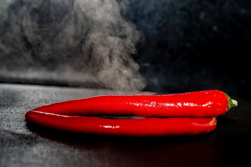 rode hete chilipeper van Thomas Riess