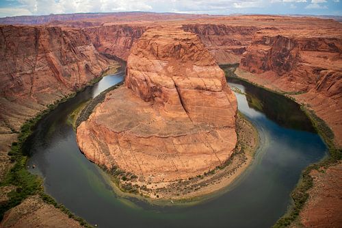 Horseshoe Bend is een hoefijzervormige meander ...