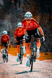 Puck Pieterse Strade Bianche von FreddyFinn