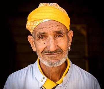 Portrait of a Berber by Roy Vereijken