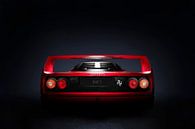 Ferrari F40 achterkant met zijn machtige spoiler. van Thomas Boudewijn thumbnail