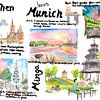 München Bayern an einem Tag Reiseberichte und Erinnerungen Kunst – Englische Version von Markus Bleichner