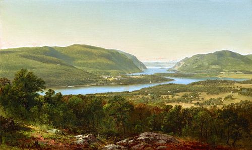 David Johnson,Uitzicht vanaf Garrison, West Point, New York, 187