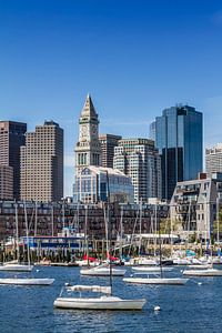 BOSTON Skyline North End & Financial District sur Melanie Viola