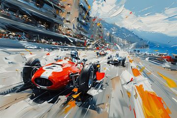 Autorennen in Monaco von ARTemberaubend