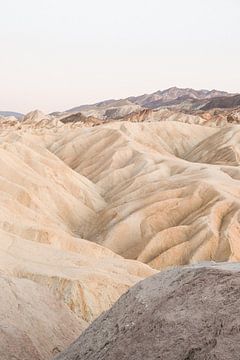 Zabriskie Point In Death Valley National Park van Henrike Schenk