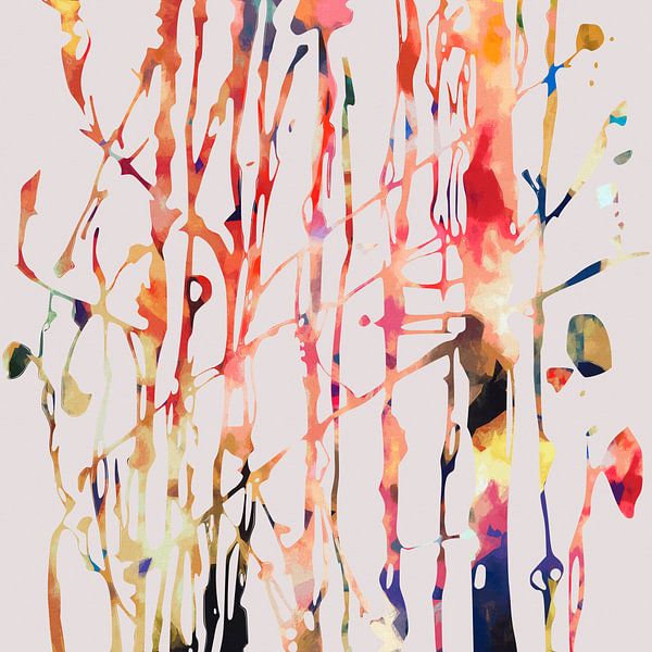 Autumn trees by Angel Estevez