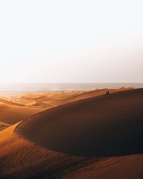 Sahara woestijn, Marokko, Afrika van Marion Stoffels
