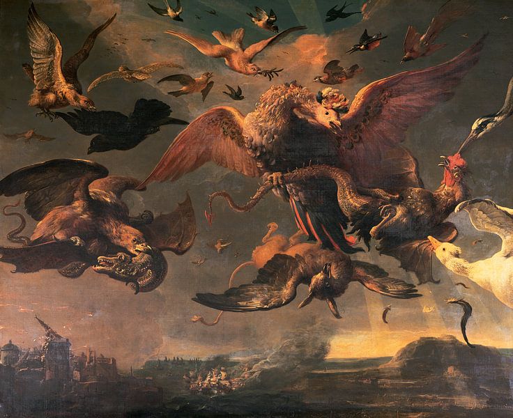 William III's Lowland Wars, Melchior d'Hondecoeter van Bridgeman Masters