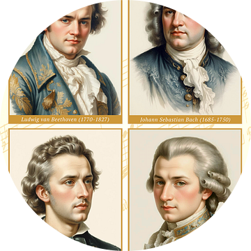 4 Componisten poster A