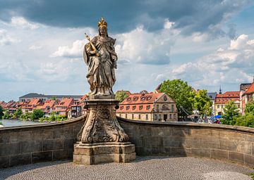 Monument to Saint Kunigunde in Bamberg by ManfredFotos