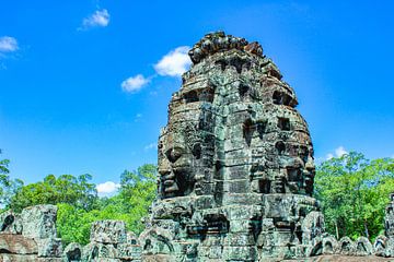 Tempelcomplex in Cambodja van Barbara Riedel