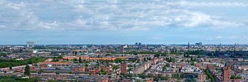 Skyline Amsterdam van Peter Bartelings
