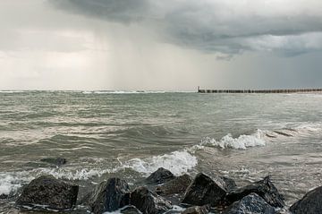 Domburg beach by Nancy van Verseveld