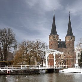 Das Osttor in Delft von Silvia Groenendijk