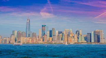 New York, Manhattan Skyline van Maarten Egas Reparaz