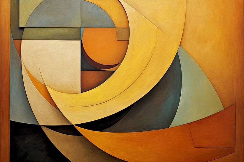 Couleurs d'automne abstraites par Bert Nijholt