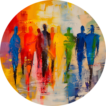 Walking together van Harry Hadders Design