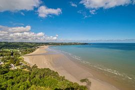 Vue sur la baie en Bretagne