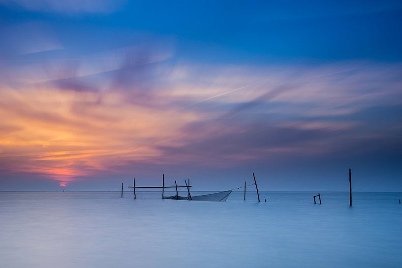 Fischernetze in Stellendam von Sander Poppe