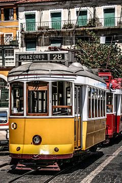 Lisbon tram by Jennifer De Cock