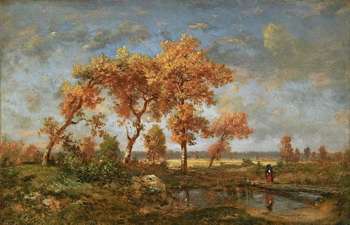 Herfstlandschap, Théodore Rousseau