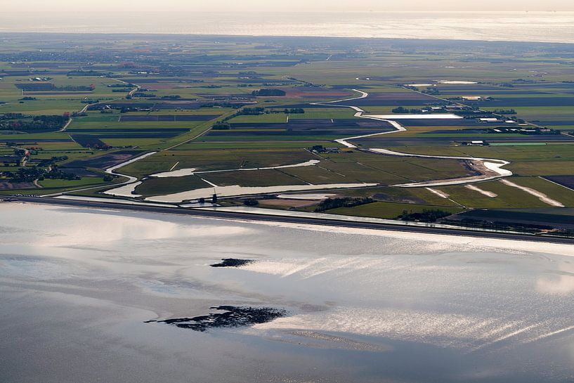 Polder Het Noorden op Texel van Roel Ovinge