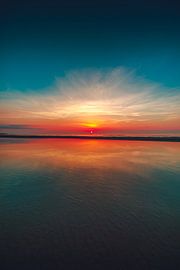 Vrouwenpolder Sonnenuntergang