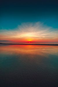 Vrouwenpolder Sonnenuntergang