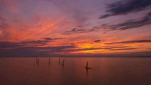 Sunset IJsselmeer