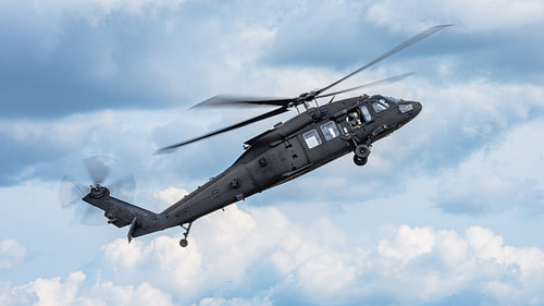 Zweedse Sikorsky Hkp16A Black Hawk.