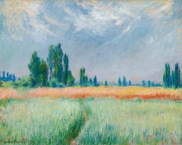 Champ De Blé, Claude Monet