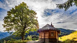 Die Hubertuskapelle beim Sattelbauer von Christa Kramer