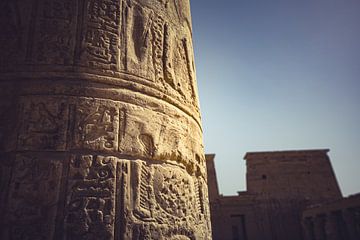 Die Tempel Ägyptens 25 von FotoDennis.com | Werk op de Muur