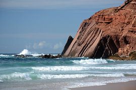 wild Atlantic coast in Portugal by Bettina Schnittert