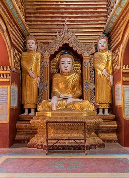 Monywa Township: Thanboddhay pagode by Maarten Verhees