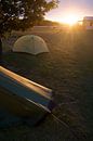 Zonsopgang op de camping in Nieuw Zeeland van Eddo Kloosterman thumbnail