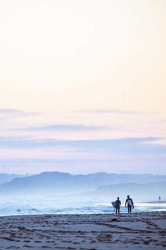 Surfers in Cape Woolamai