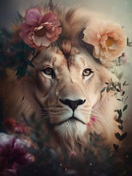 Majestätischer Löwe von Eva Lee