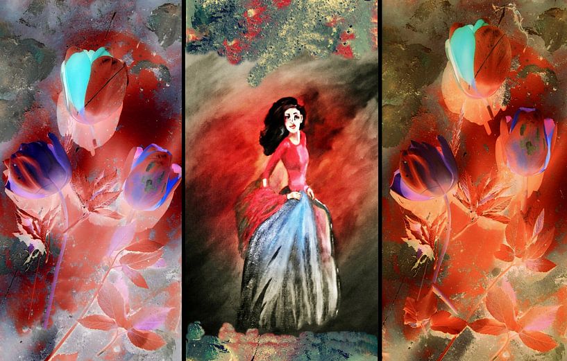 Die Blumenfee by Vera Markgraf