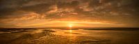 Zonsondergang op het strand van Schiermonnikoog aan het eind van de dag van Sjoerd van der Wal Fotografie thumbnail