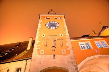 Historische stadstoren van Regensburg van Roith Fotografie