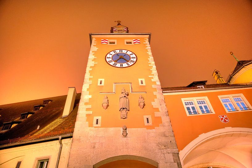 Historischer Stadtturm zu Regensburg von Roith Fotografie