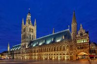 Die Tuchmacherhalle von Ypern Belgien